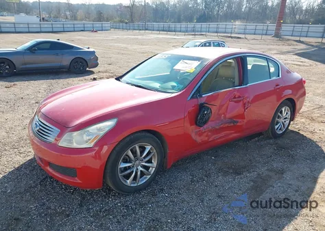 2008 Infiniti G35 Journey из США, поврежденный, VIN JNKBV61EX8M209224